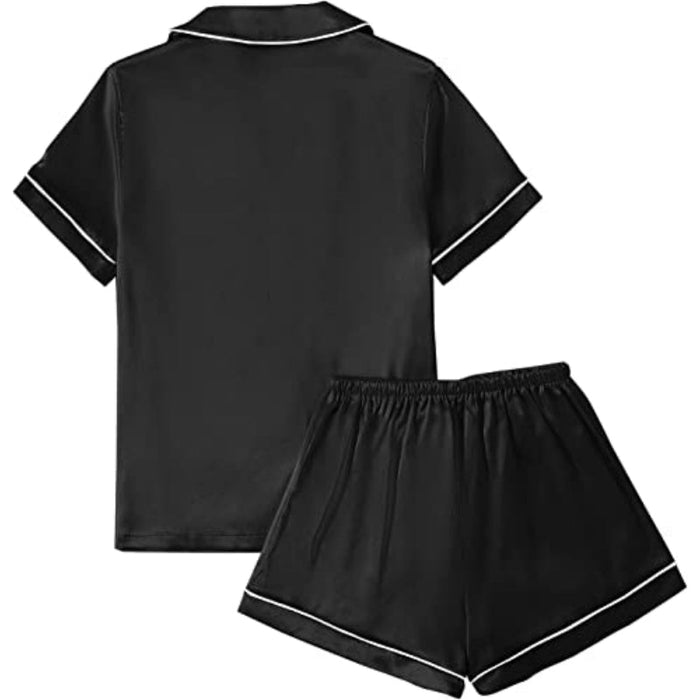 Short Sleeve With Shorts Pajamas Set