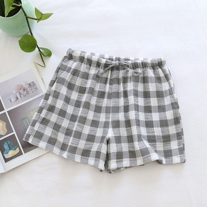 Checks Print Shorts For Men