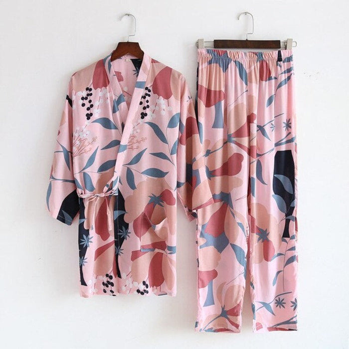 Two-Piece Suit Ladies Spring Pajamas