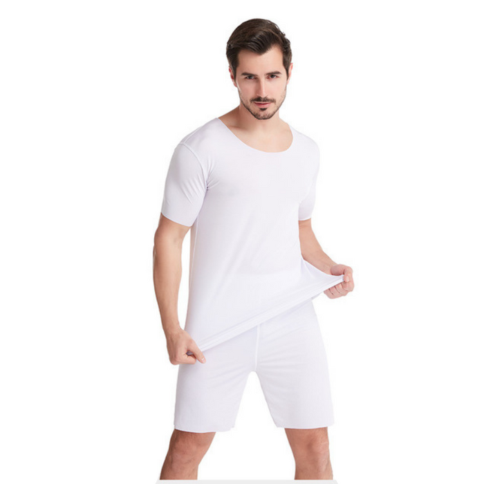 The Men's Solid Homewear Pajama Set