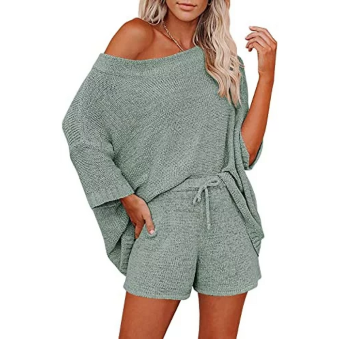 Sweater Nightwear Pajamas (2Pairs)