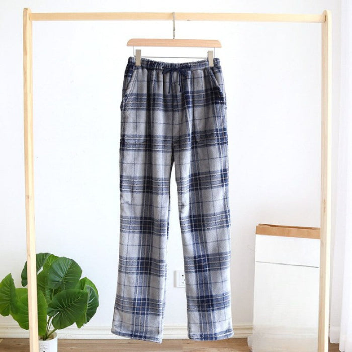 Checks Home Trousers For Men