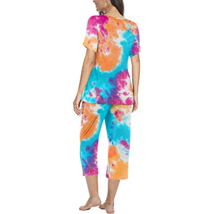 Printed 2 Piece Womens Pajama Sets