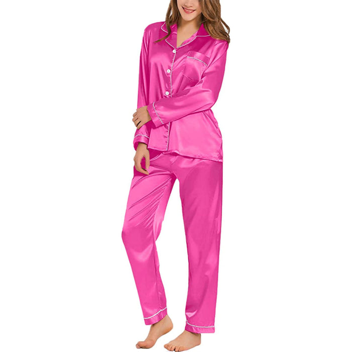 Women Pajama Two-piece Sleepwear Set