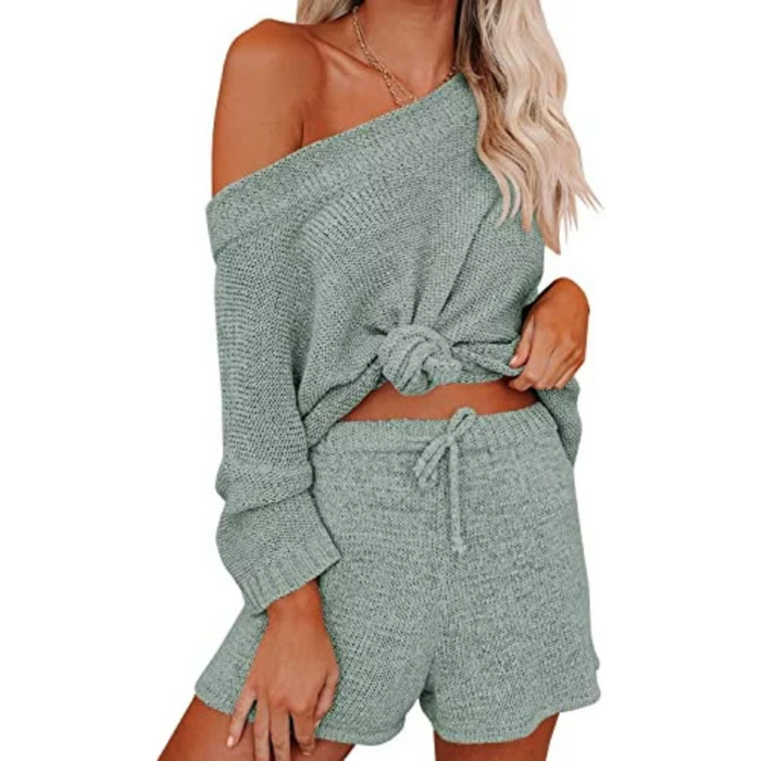 Sweater Nightwear Pajamas (2Pairs)