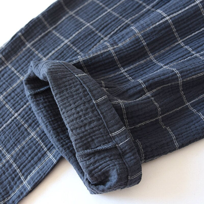 Crepe Fabric Pajamas For Men