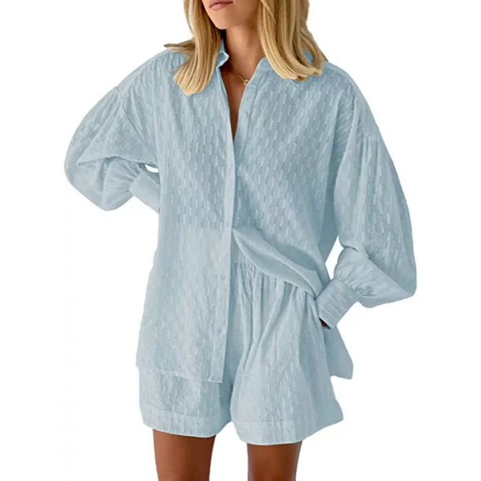 Short Sleeve Summer Pajamas For Women