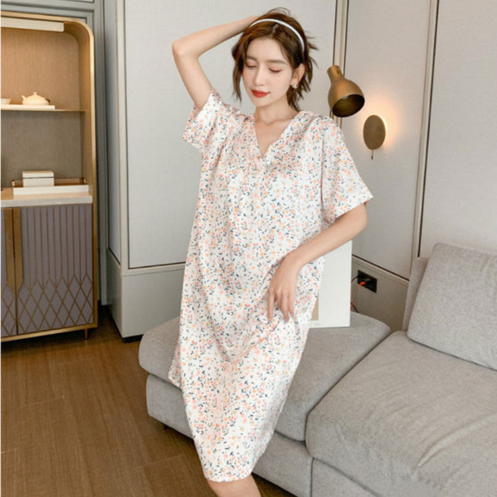 The Women's Silk Long Pajama