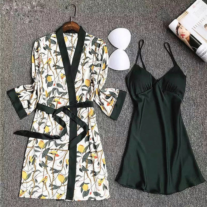 The Luxurious 3 Piece Nightdress Set Women