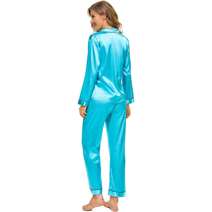 Women Pajama Two-piece Sleepwear Set