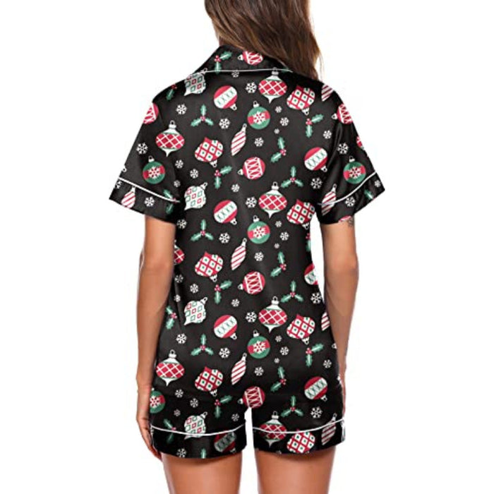 Printed Women's Short Sleeve Sleepwear