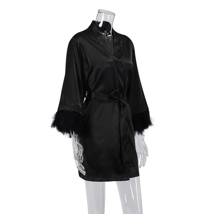 Boudoir Feather Robes For Women