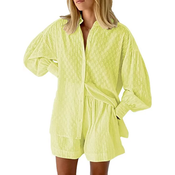 Short Sleeve Summer Pajamas For Women