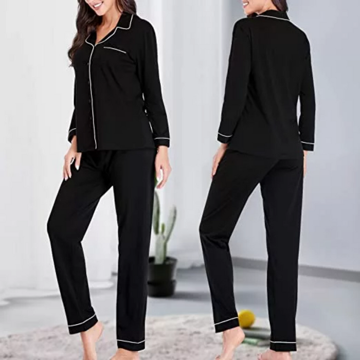 Women Classic Short Comfort Pajamas Set