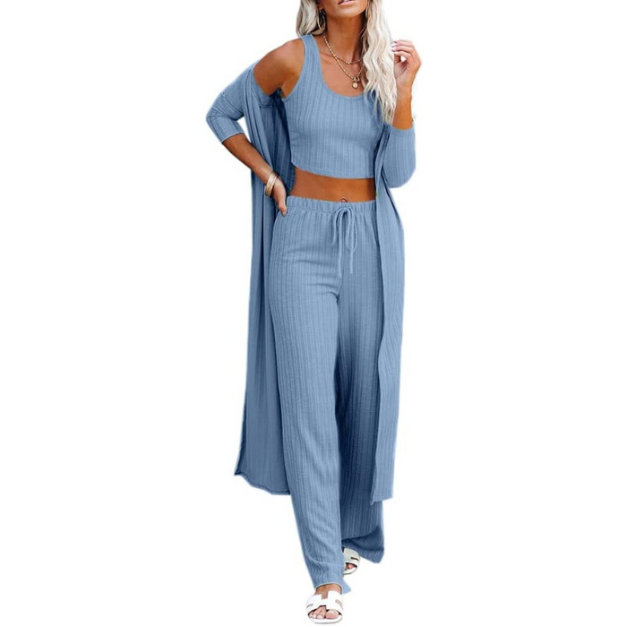 Women's 3 Piece Loungewear Set