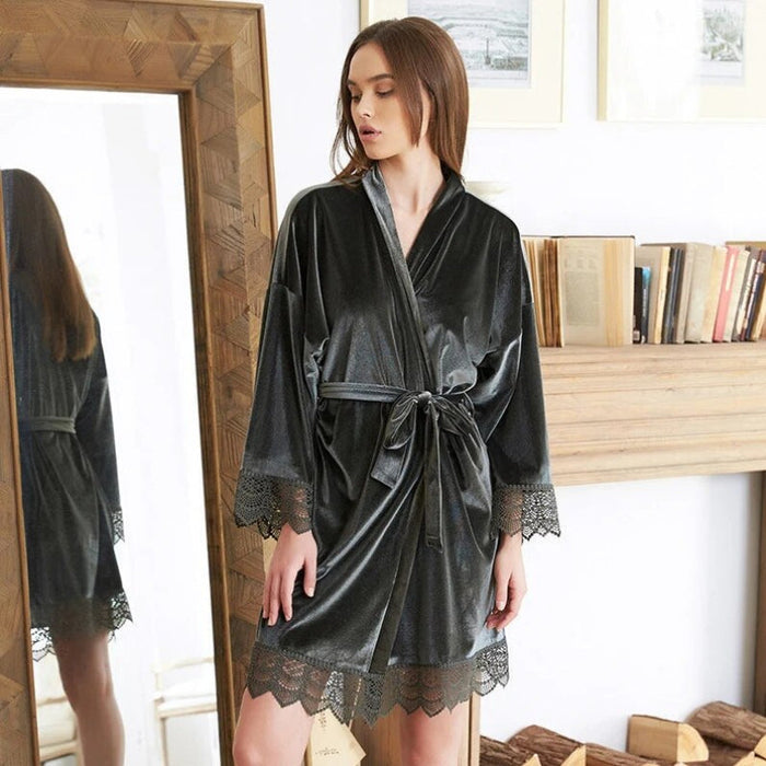 Luxurious Short Robe