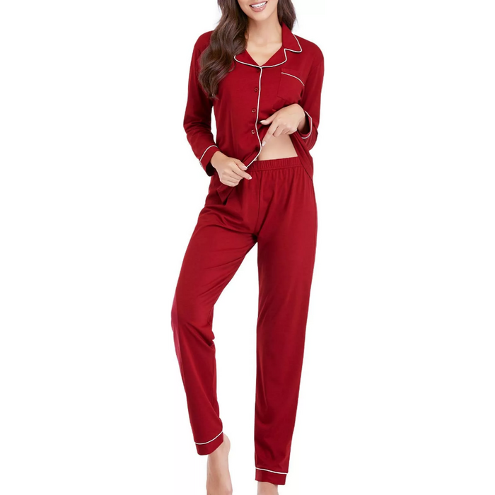 Women Classic Short Comfort Pajamas Set