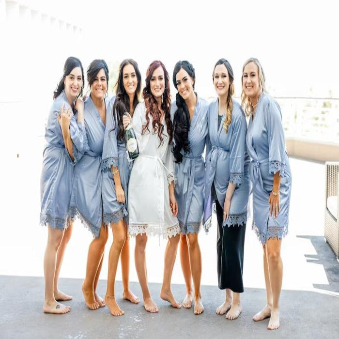 Personalized Robe Silky Bridesmaid For Women