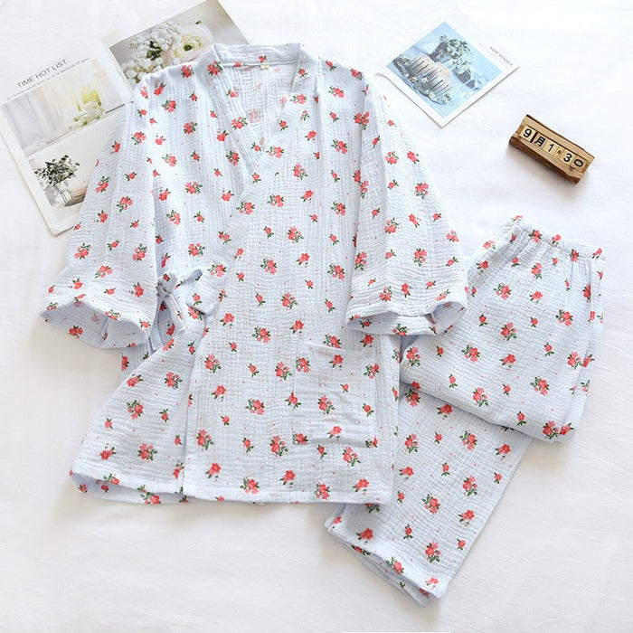 Pajamas Short-Sleeved Trousers