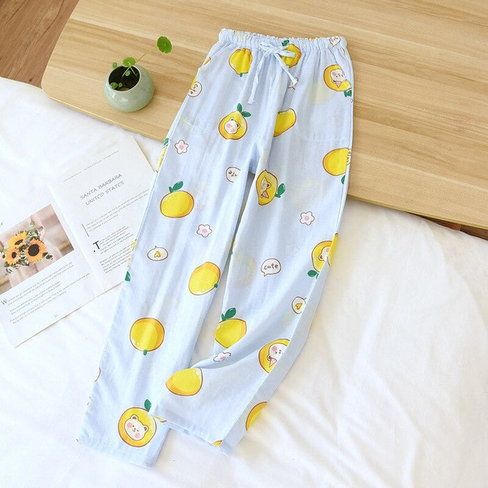 Japanese Style Cartoon Trousers