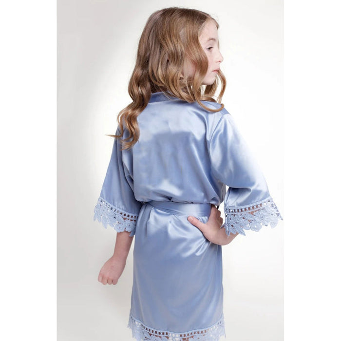 Robe Silky Flower Robes For Kids