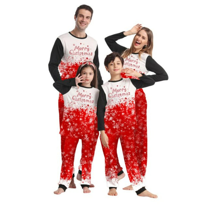 Christmas Snowflake Family Matching Pajamas