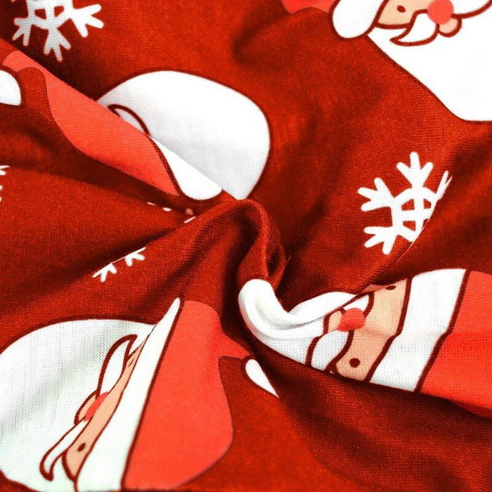 Christmas Santa Claus Pajamas Romper Jumpsuit