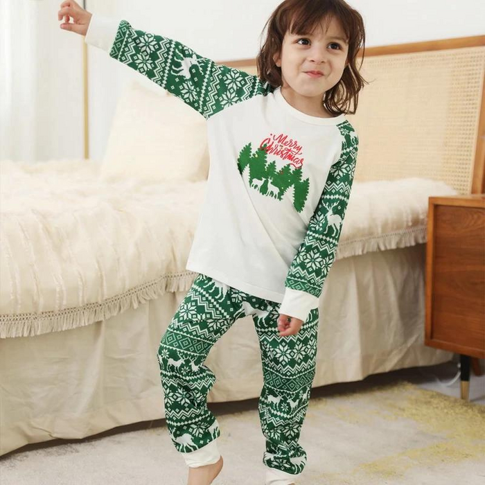 Merry Christmas Family Pajama Set