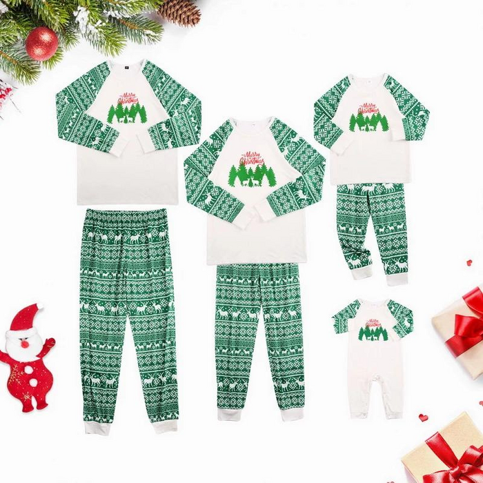 Merry Christmas Family Pajama Set