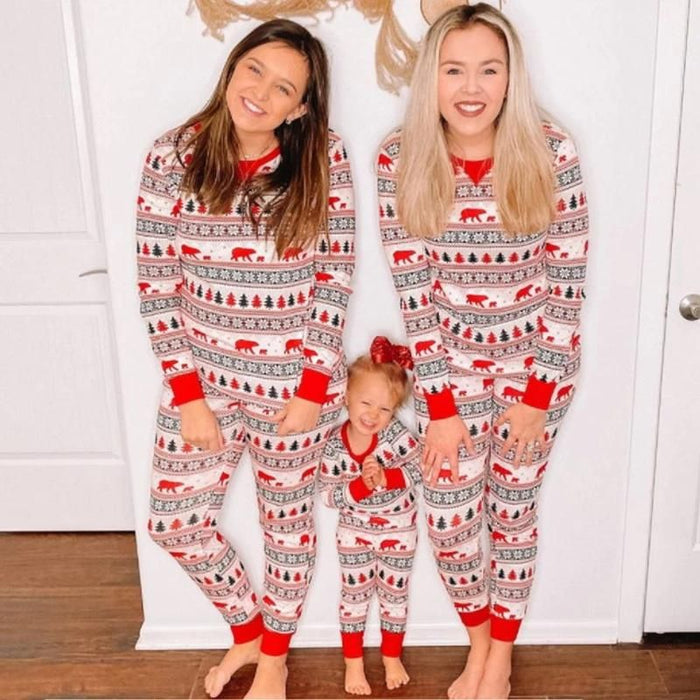 Santa Claus Xmas Pajamas Set