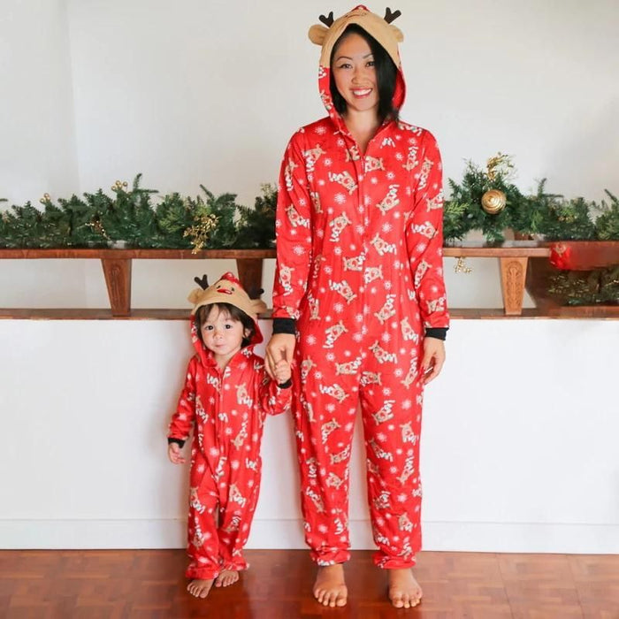 Matching Family Jumpsuit Pajamas Suit