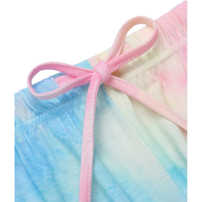 Tie Dye Sleepwear Pajamas Set For Women