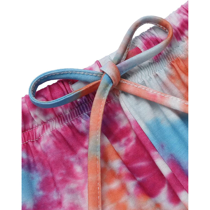 Tie Dye Sleepwear Pajamas Set For Women