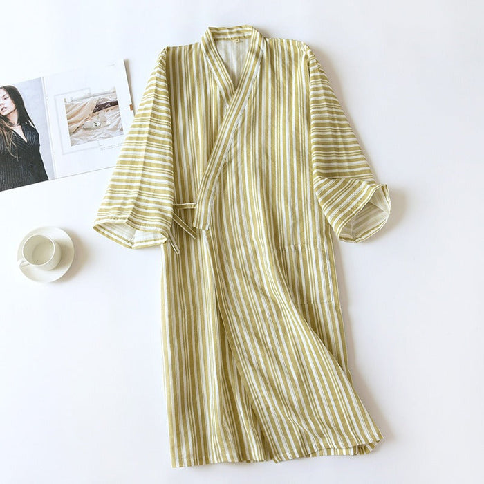 Japanese Unisex Summer Bathrobe