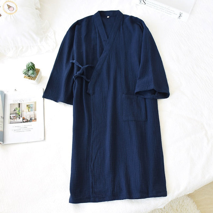 Japanese Unisex Summer thin Nightgown