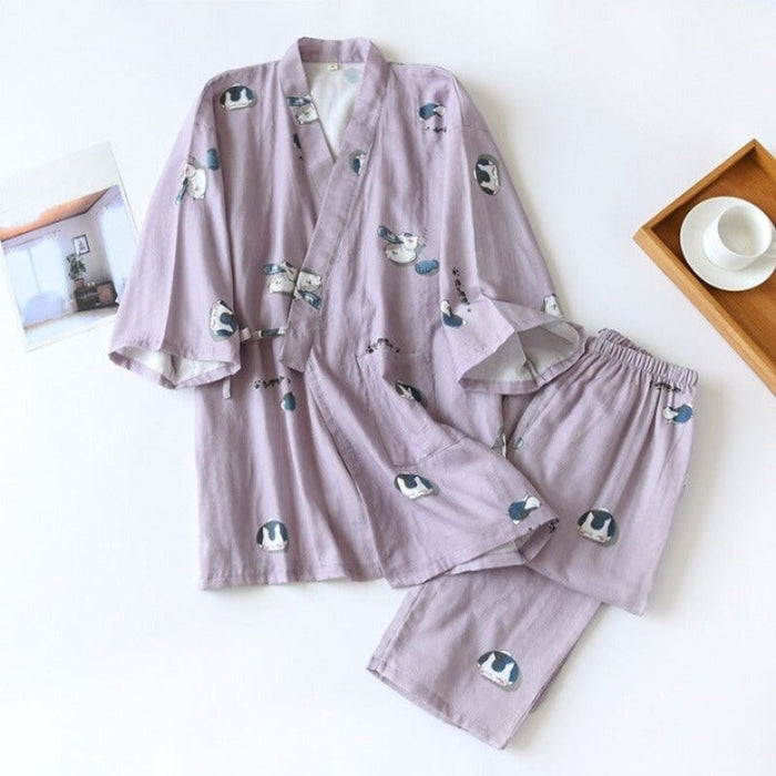 Comfy Kimono Pajamas