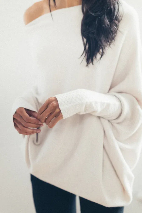 Asymmetric Draped Jumper