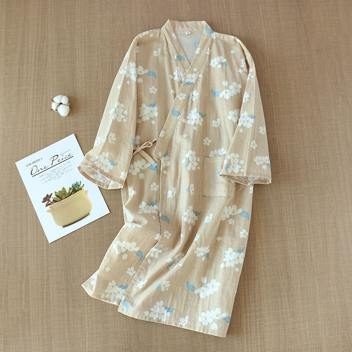 Japanese Steamed Bathrobe For Women