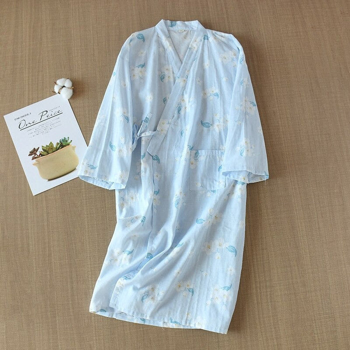 Japanese Steamed Bathrobe For Women