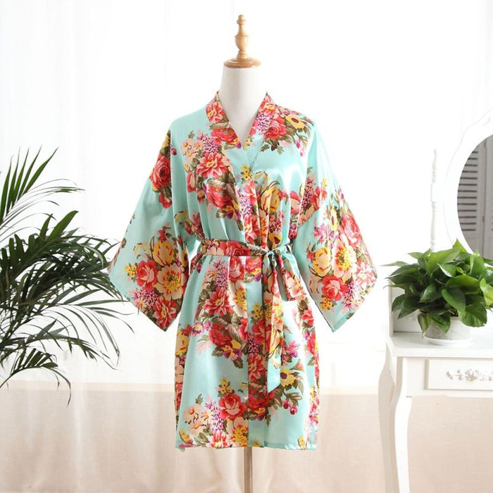 Floral Party Bridesmaid Robes