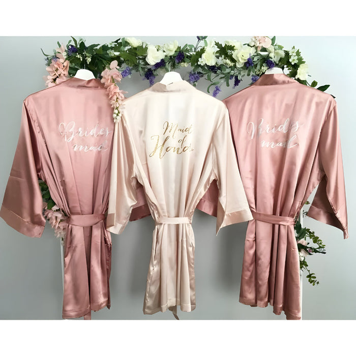 Bridesmaid Honor Robe Set