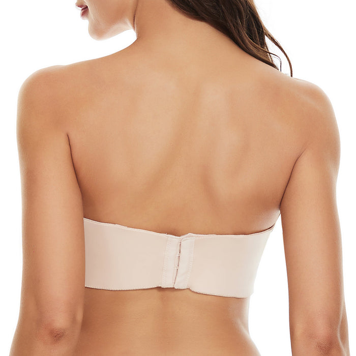 Full Support Non-Slip Convertible Bandeau Bra – THEDGYSTYLE