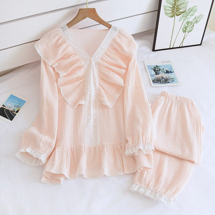 Summer Style Two-Piece Pajamas For Women's