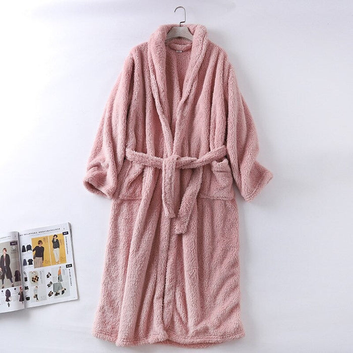 Women's Winter Warm Bathrobe