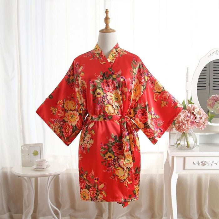 Floral Party Bridesmaid Robes