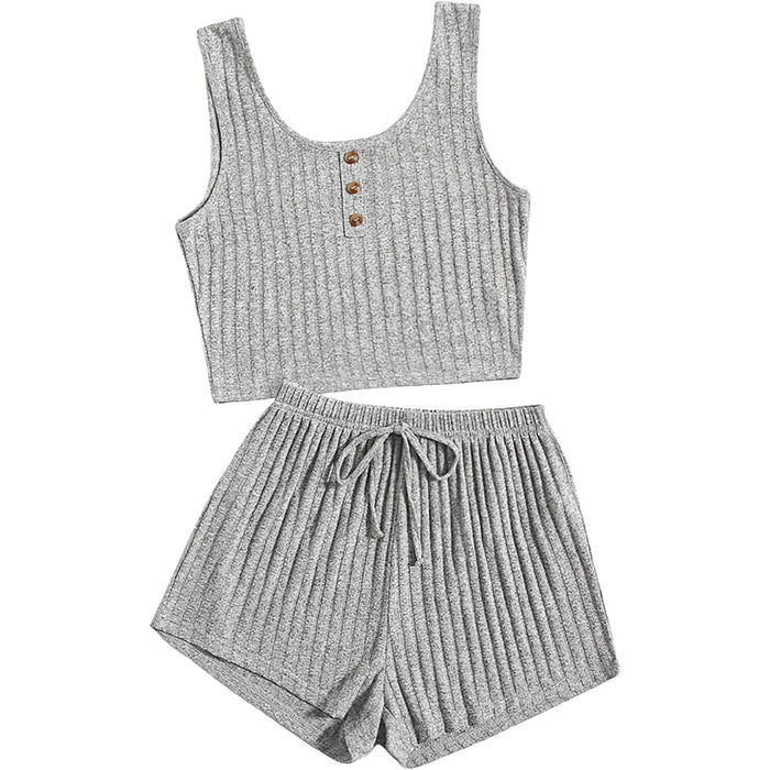 Women's Set Tank Top and Shorts Pajama