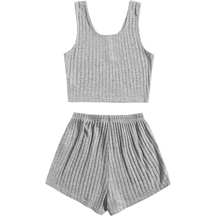 Women's Set Tank Top and Shorts Pajama