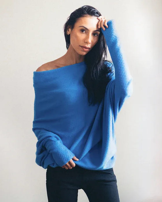 Asymmetric Draped Jumper