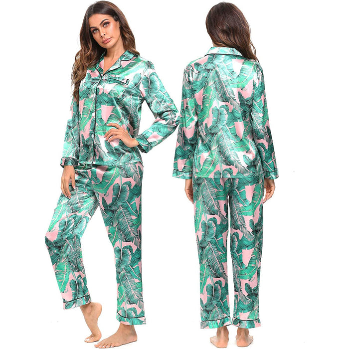 Women Pajama Two-piece Set Sleepwear