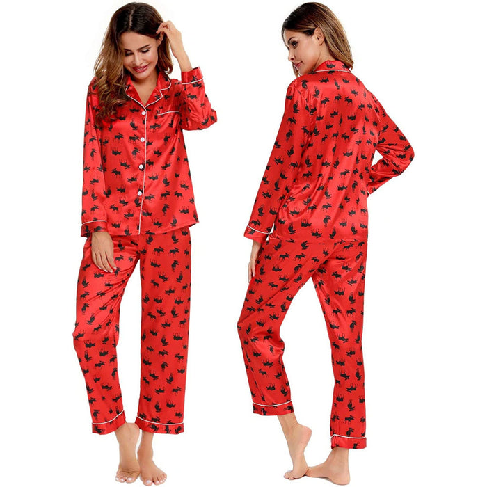 Women Set Pajama Two-piece Sleepwear